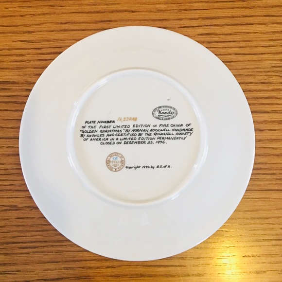 Norman Rockwell Christmas Collector Plates ‘76-‘82 - Picture 12 of 16
